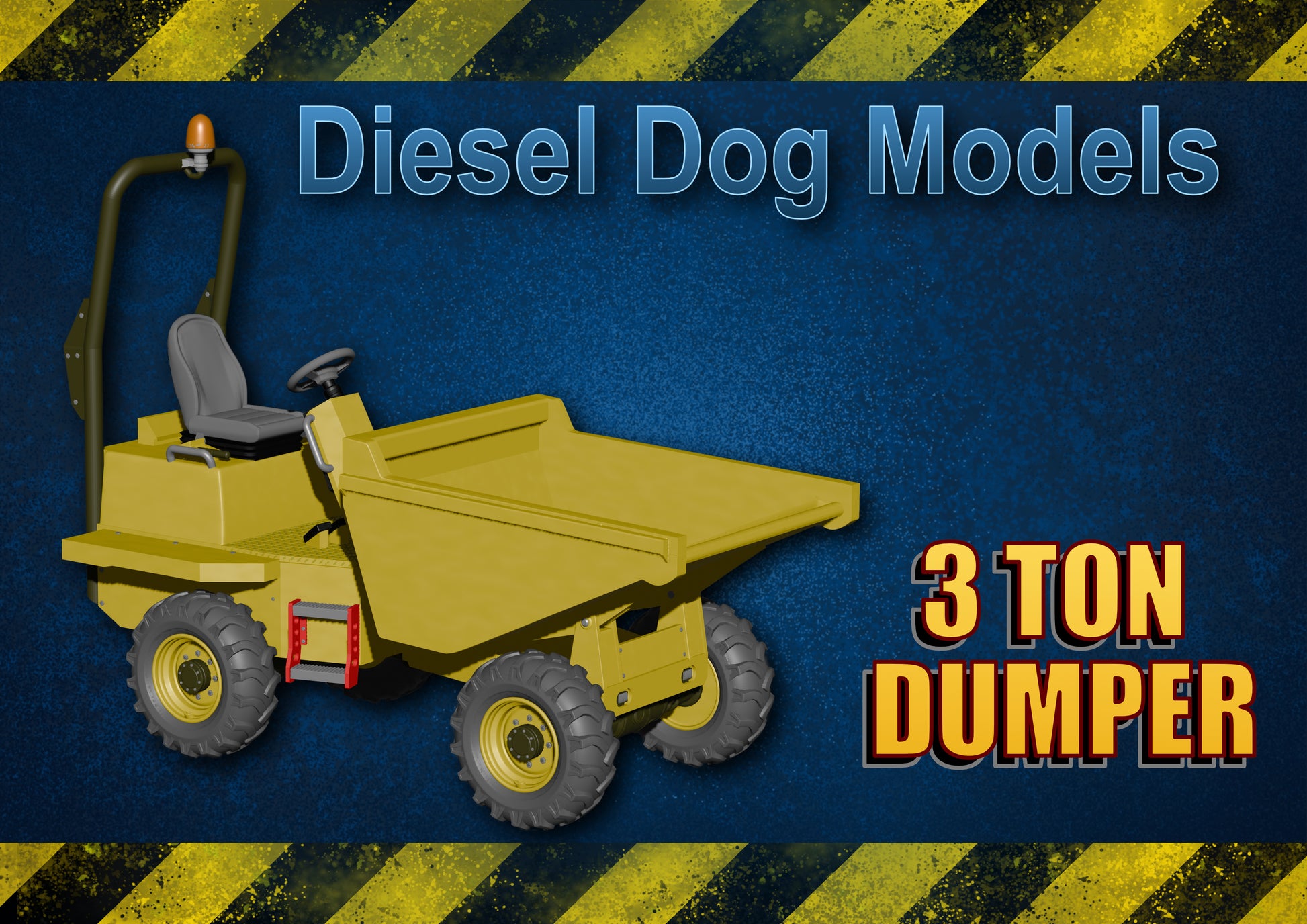 3 Ton Dumper ... 1/76 - OO Gauge Scale