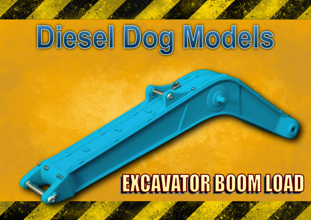 Excavator boom Load ...1-50/ O Gauge Scale