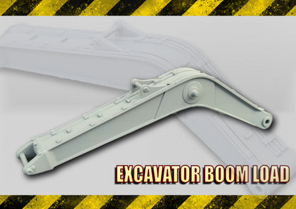 Excavator boom Load ...1-50 Scale