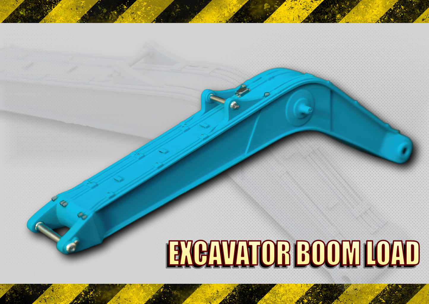 Excavator boom Load ...1-50 Scale