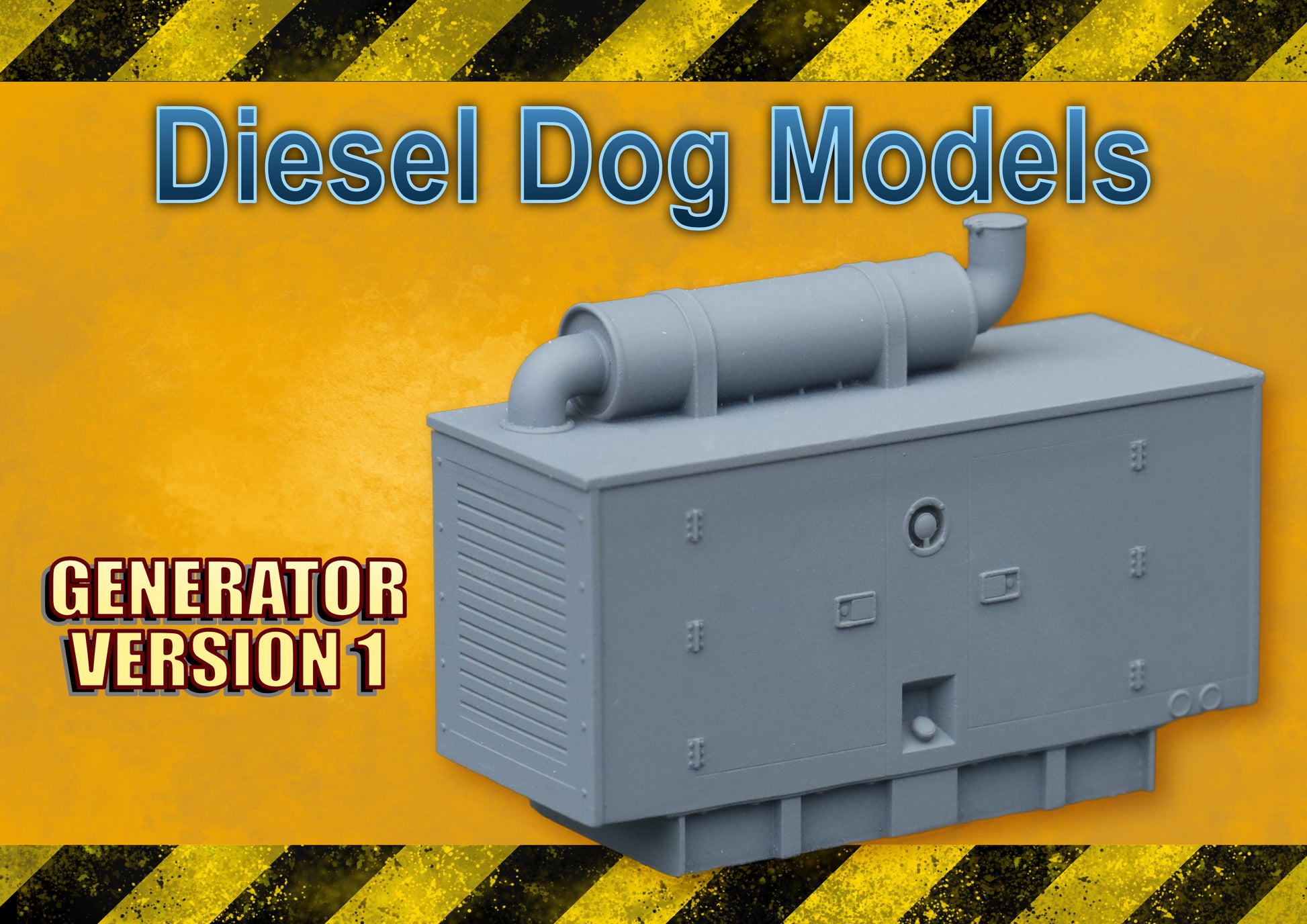 Generator Version 1 - 1/50- O Gauge Scale