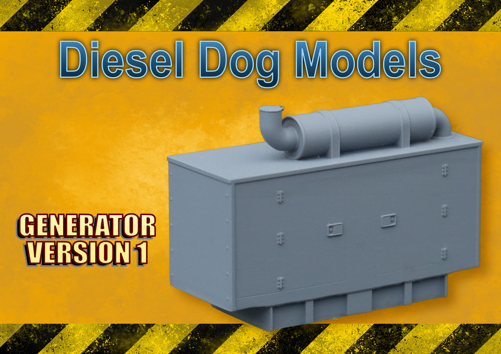 Generator Version 1 - 1/50- O Gauge Scale