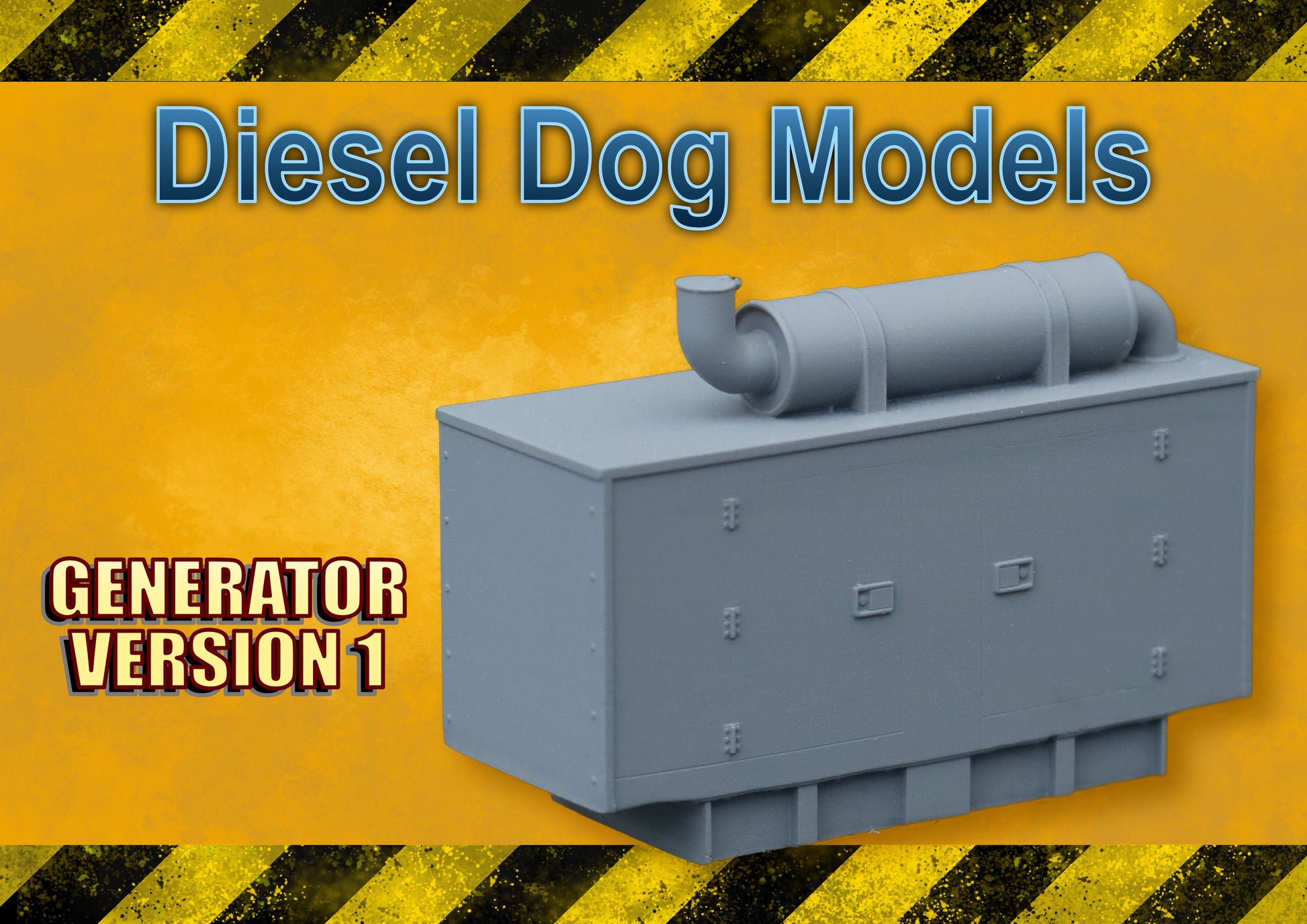 Generator Version 1 - 1/50- O Gauge Scale