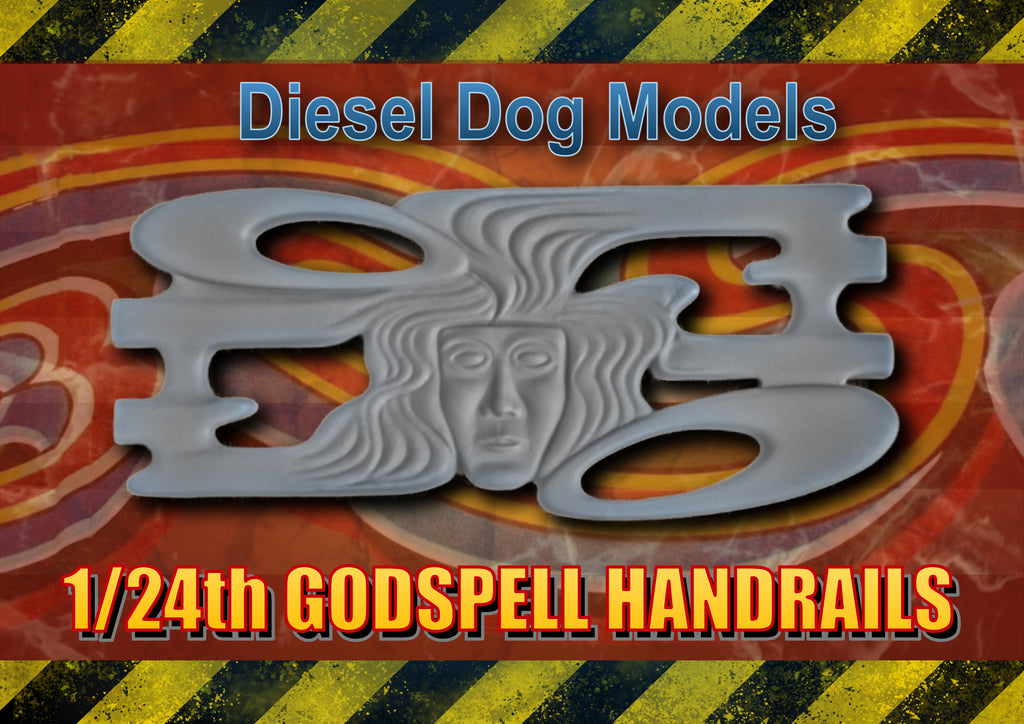 1-24th Godspell Handrail Centres (Sanded & Primered)