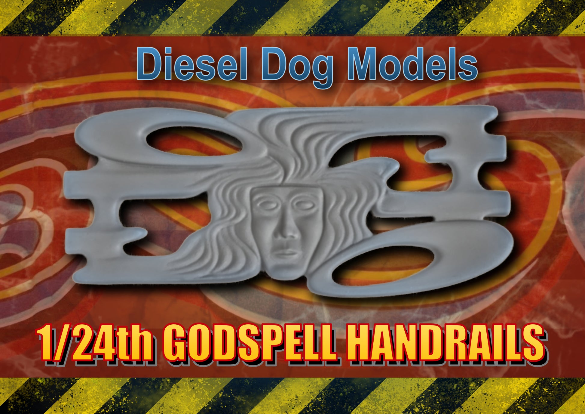 1-24th Godspell Handrail Centres (requires sanding and paint)