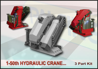 Hiab Palfinger Crane ... 1/50  Scale