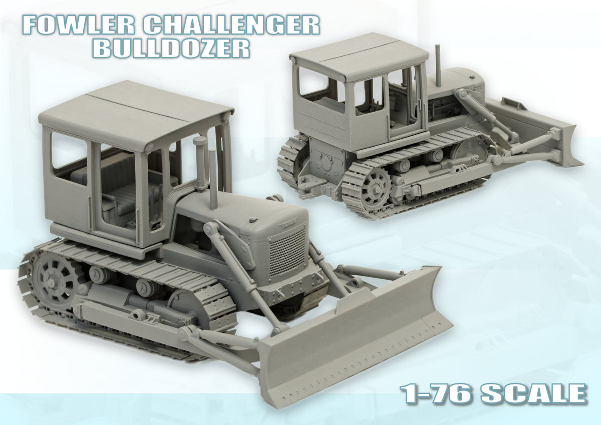 Fowler Challenger Bulldozer .. 1-76 / OO Gauge Scale