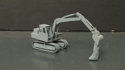 Hymac 580c ... 1-76/ OO Gauge scale