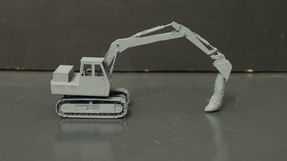 Hymac 580c ... 1-76/ OO Gauge scale