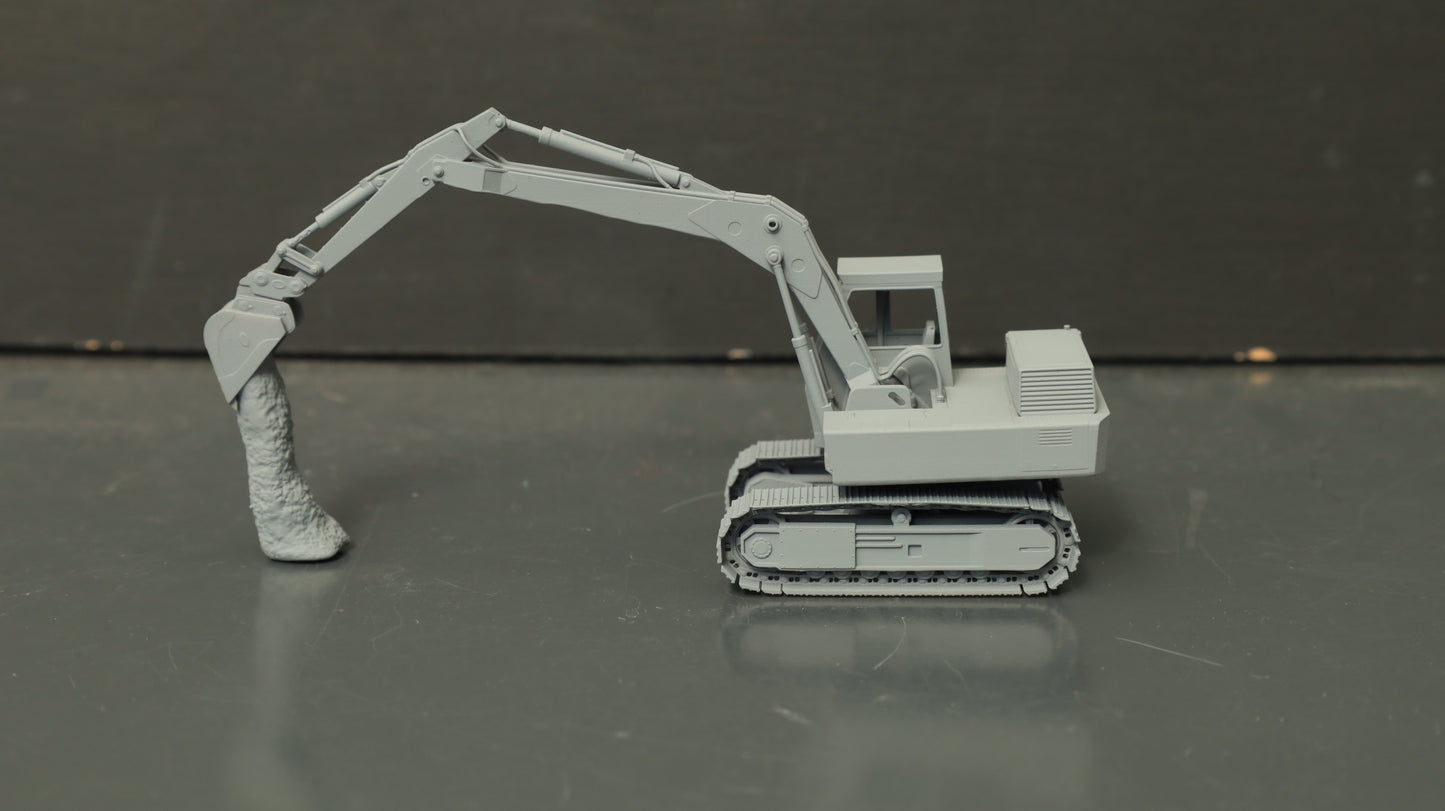 Hymac 580c ... 1-76/ OO Gauge scale