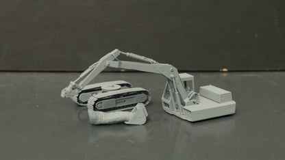 Hymac 580c ... 1-76/ OO Gauge scale