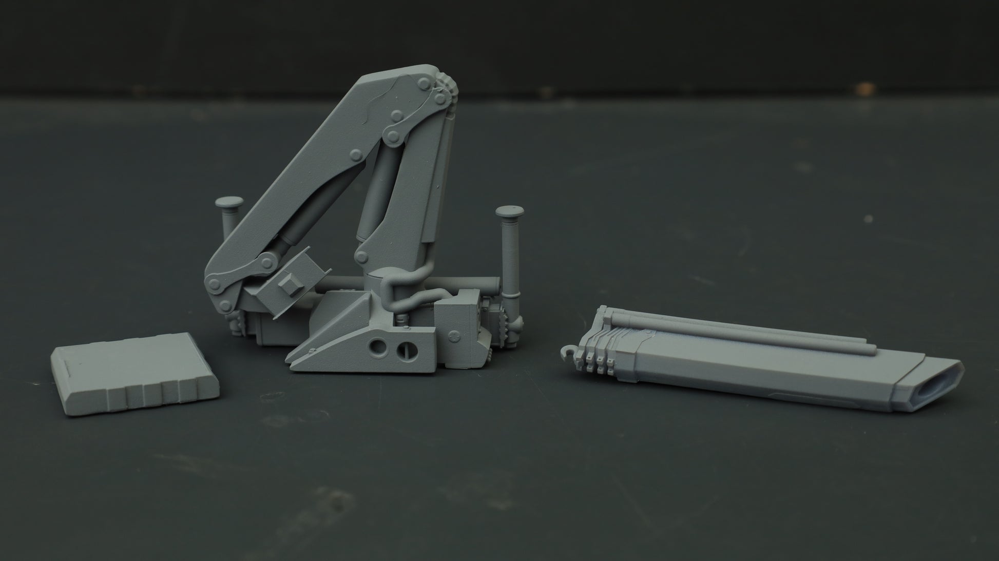 Hiab Palfinger Crane 1/50 - O Gauge Scale