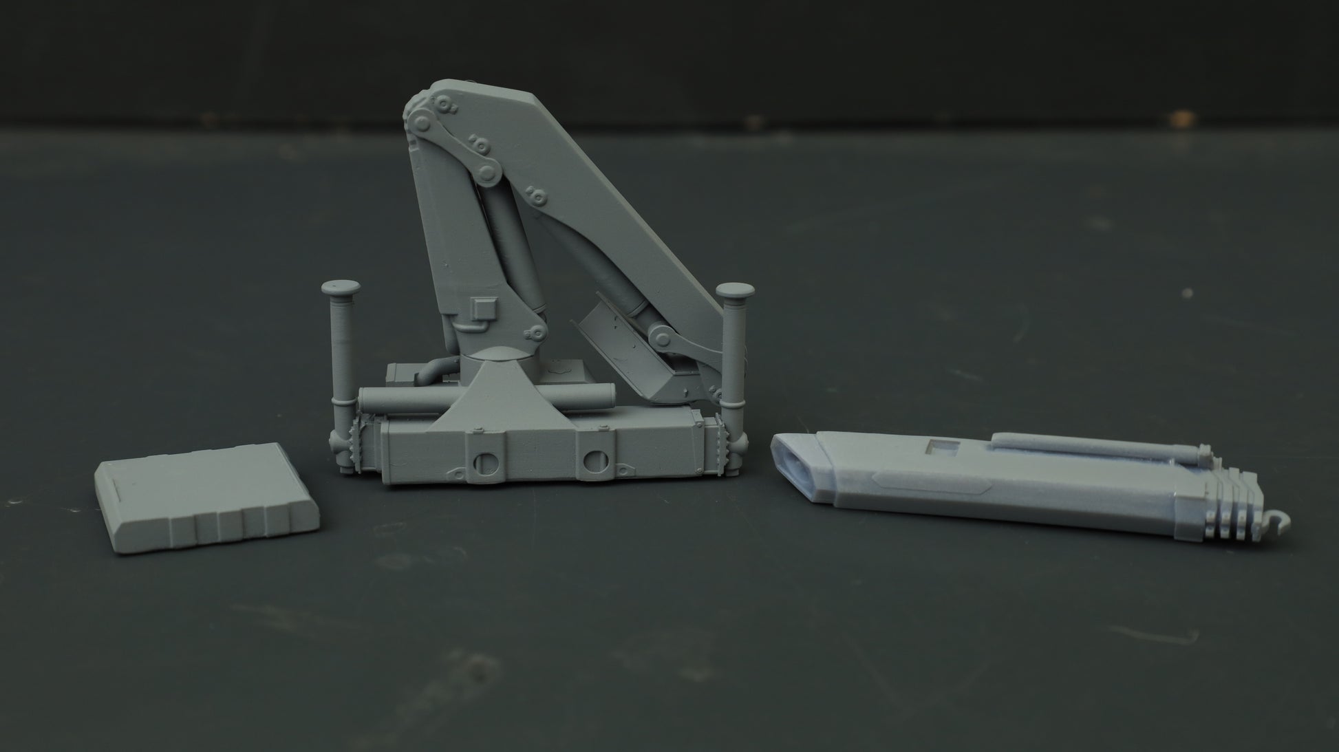 Hiab Palfinger Crane 1/50 - O Gauge Scale