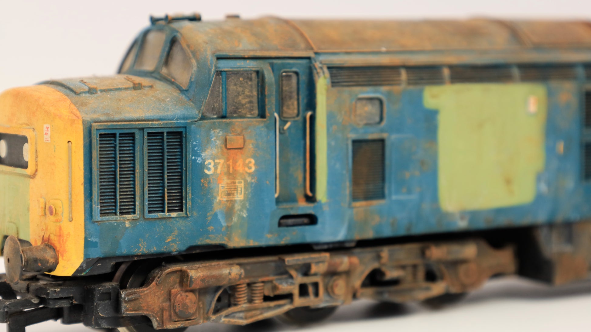 Weathered Class 37 Loco