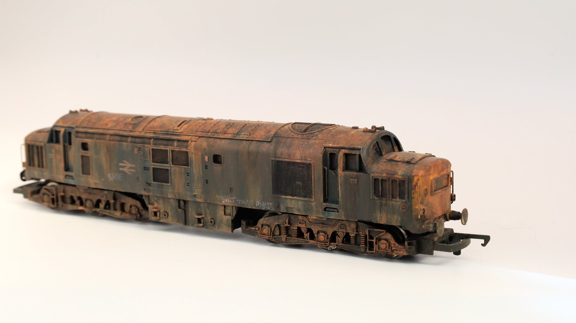 Weathered Class 37 Loco