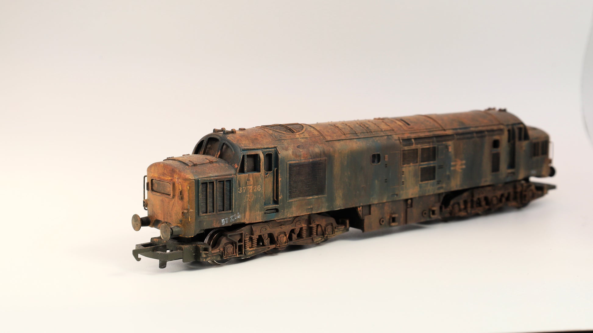Weathered Class 37 Loco