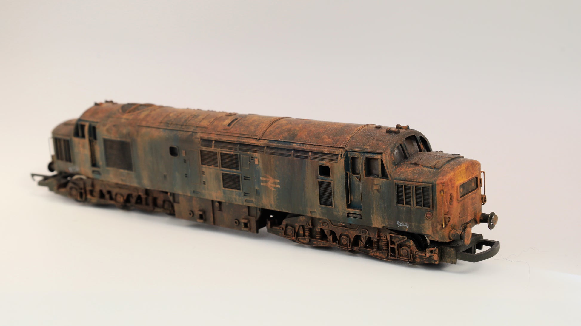 Weathered Class 37 Loco