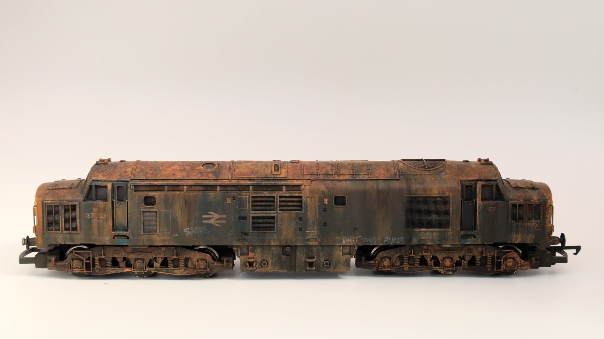 Weathered Class 37 Loco