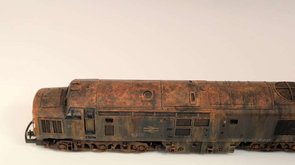 Weathered Class 37 Loco