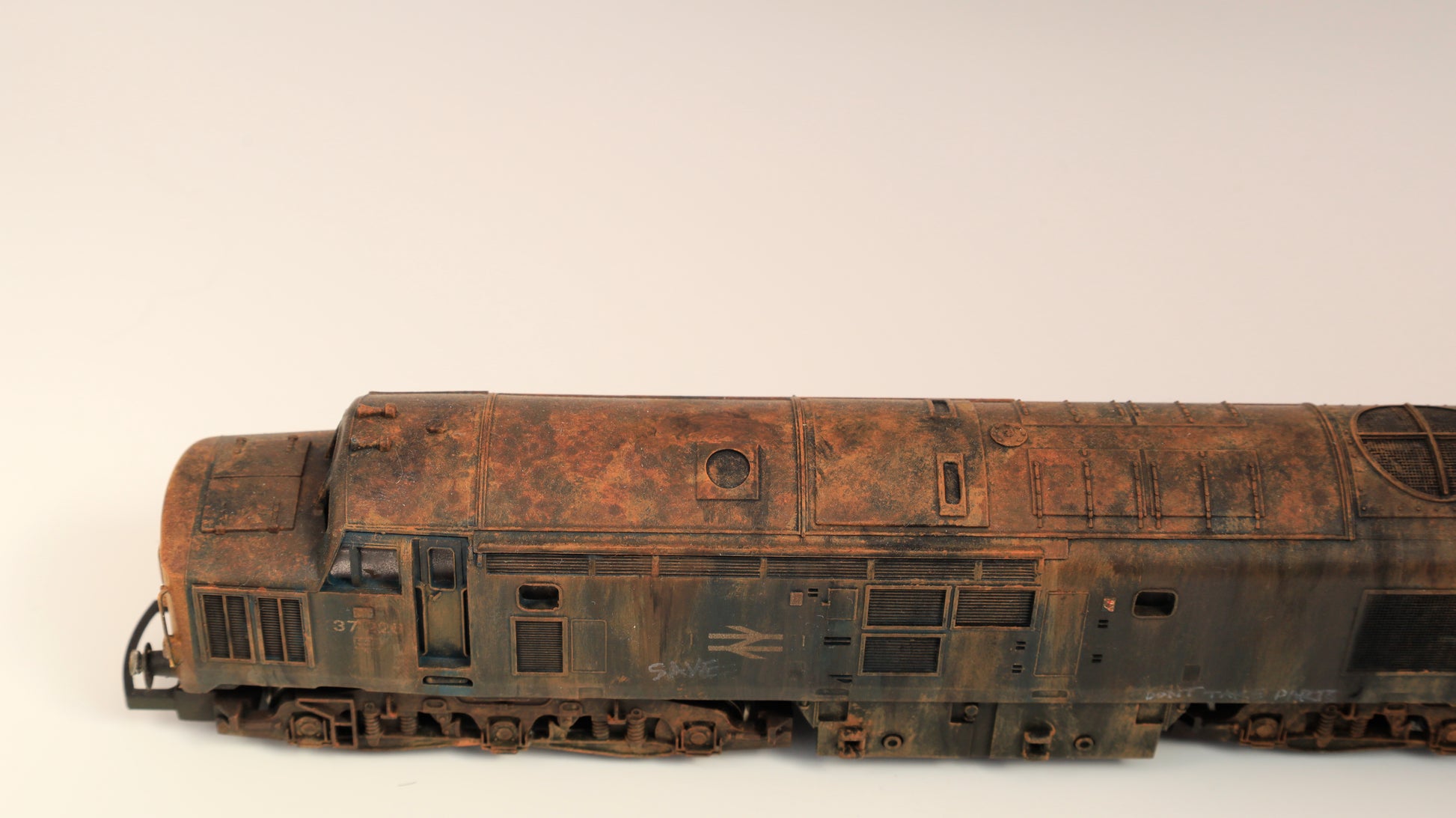 Weathered Class 37 Loco