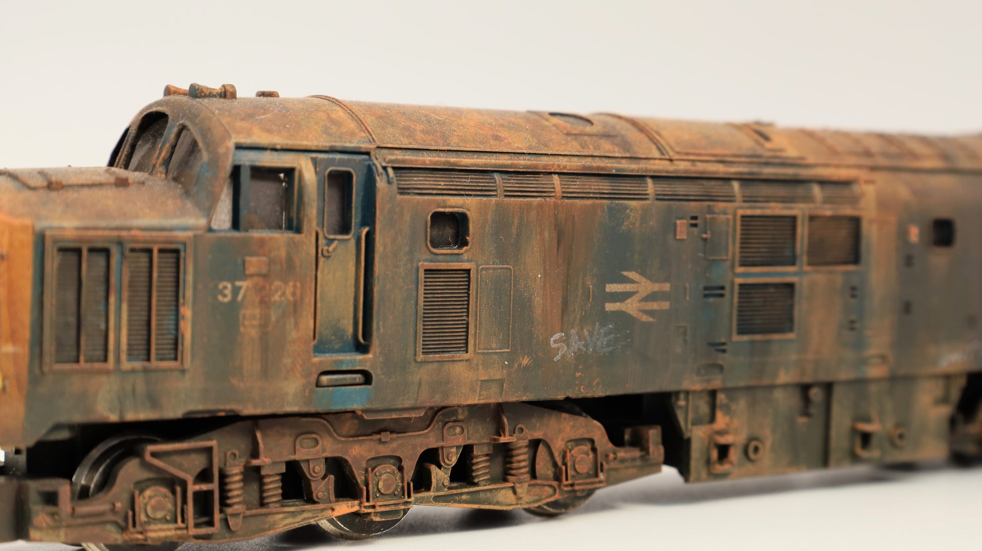 Weathered Class 37 Loco