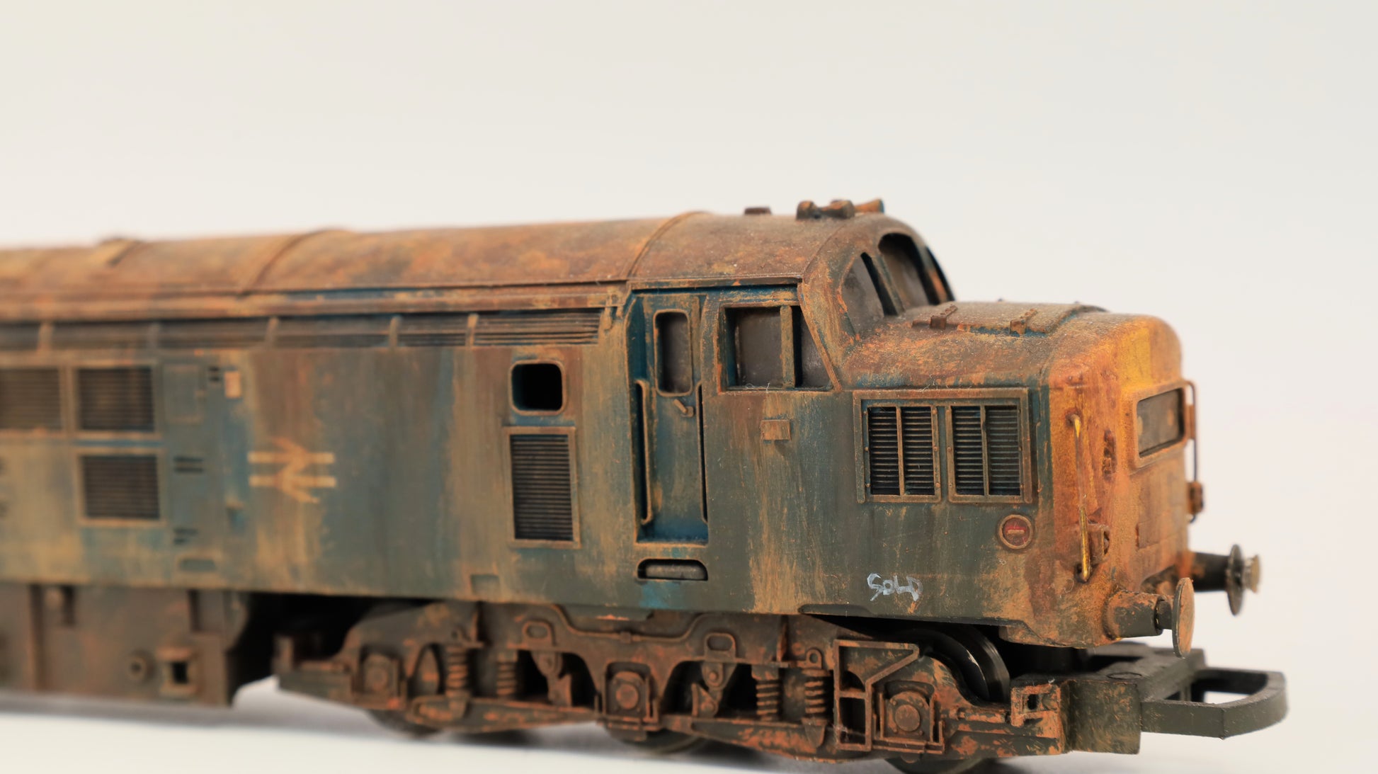 Weathered Class 37 Loco