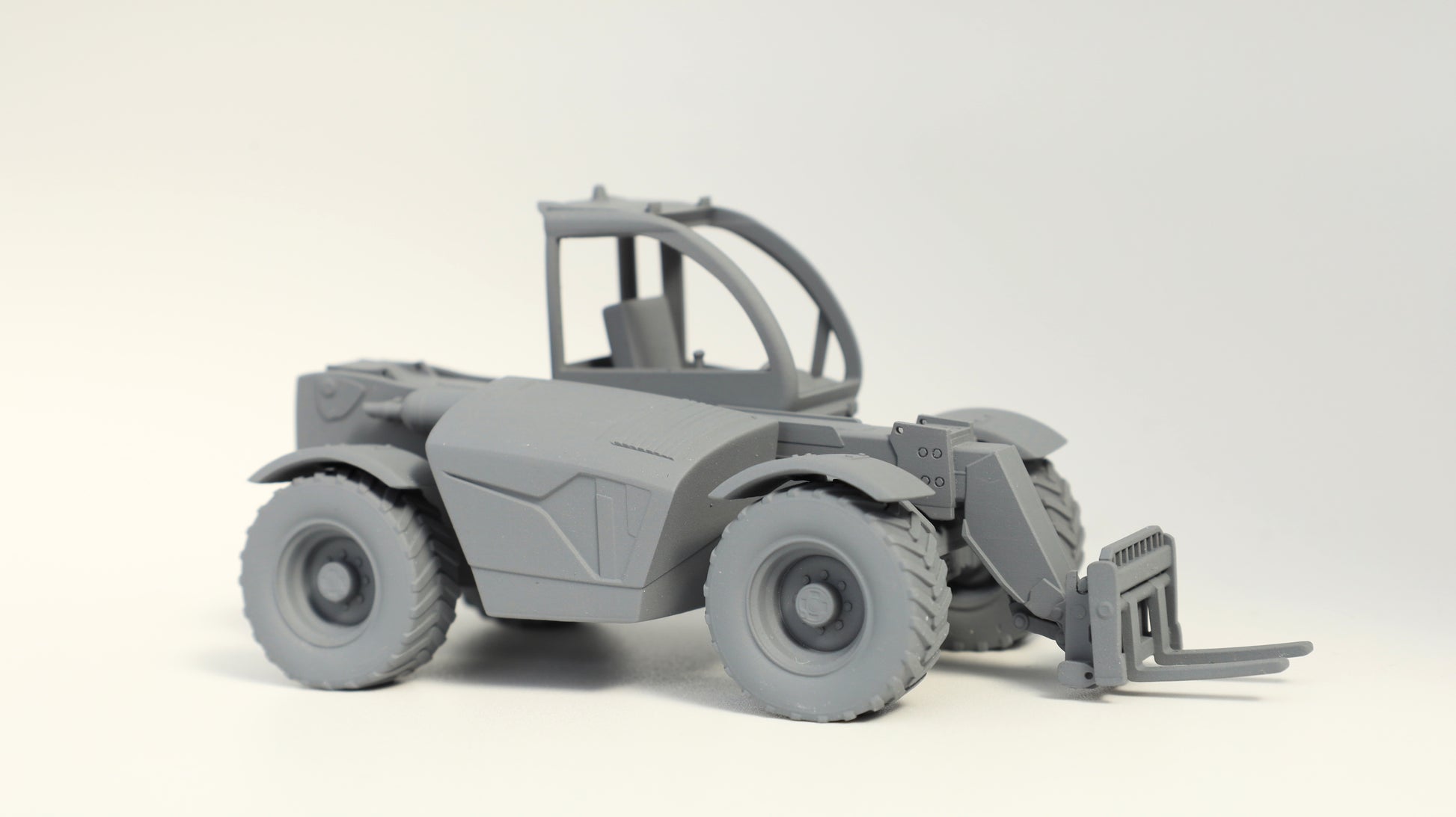Telehandler Resin Kit....1/50 - O Gauge Scale