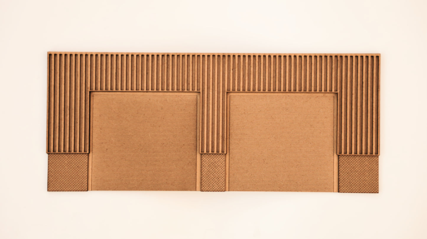 Low Relief Warehouse Kit- 3 Part Kit ... 1/76 - OO Gauge Scale