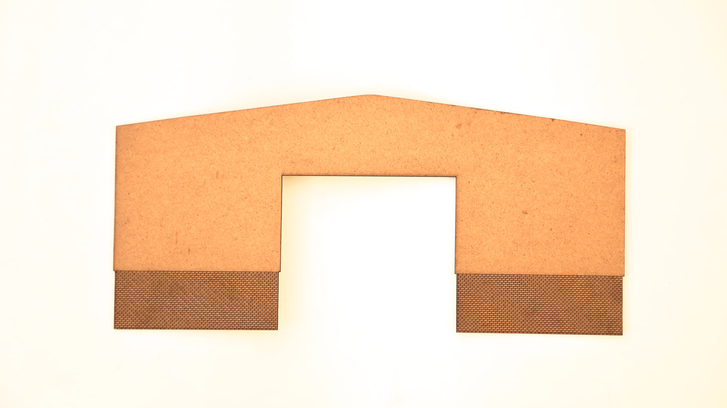 Low Relief Warehouse Kit- 3 Part Kit ... 1/76 - OO Gauge Scale