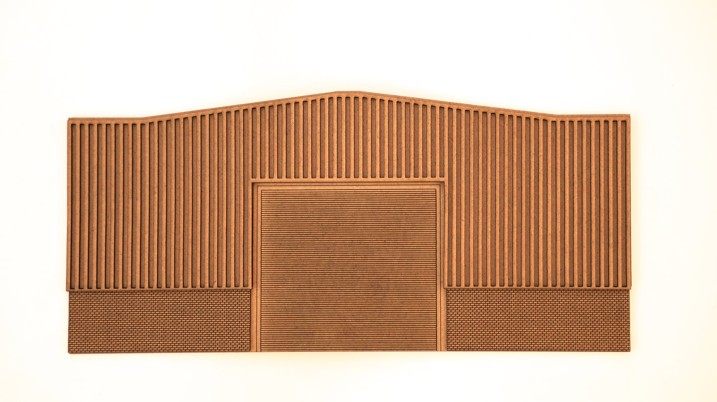 Low Relief Warehouse Kit- 3 Part Kit ... 1/76 - OO Gauge Scale