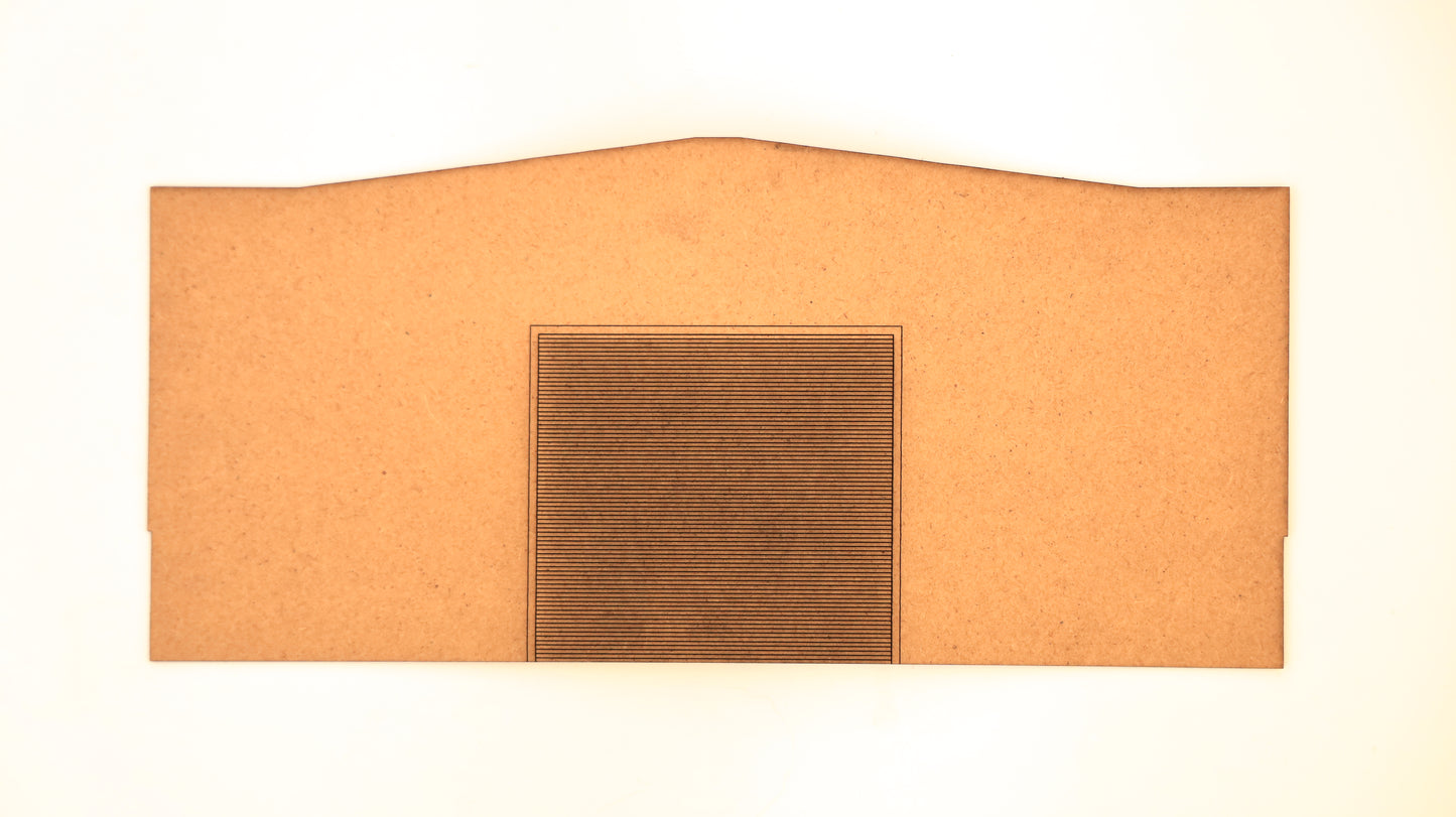 Low Relief Warehouse Kit- 3 Part Kit ... 1/76 - OO Gauge Scale