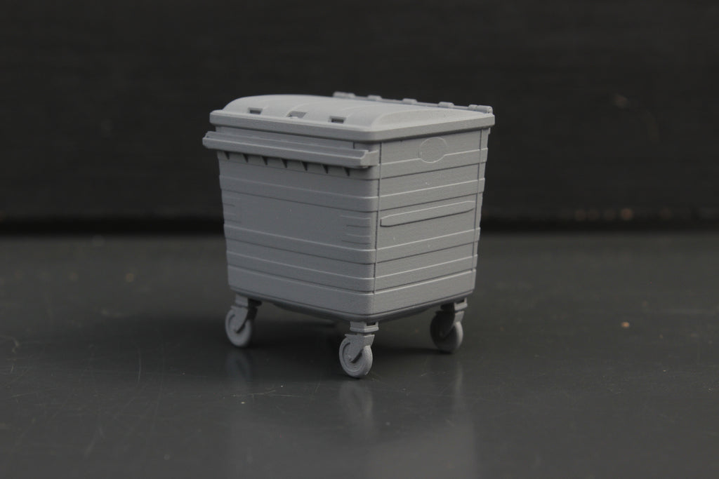 10 Commercial Waste Bins ... 1-76 / OO Gauge Scale
