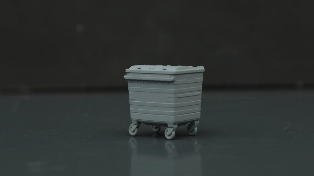 10 Commercial Waste Bins ... 1-50 / O Gauge Scale
