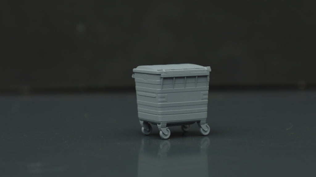 10 Commercial Waste Bins ... 1-50 / O Gauge Scale