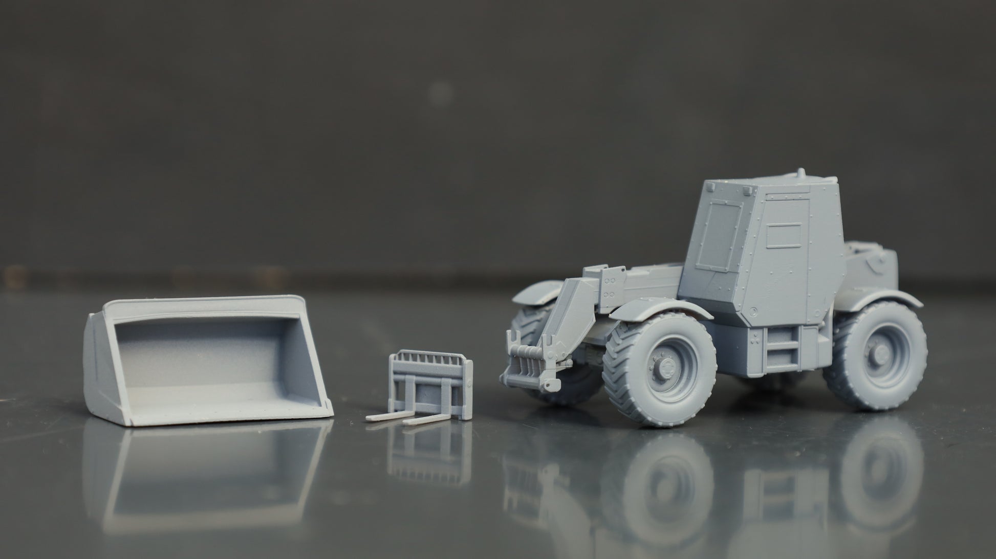 Military Telehandler .... 1/76 - OO Gauge Scale