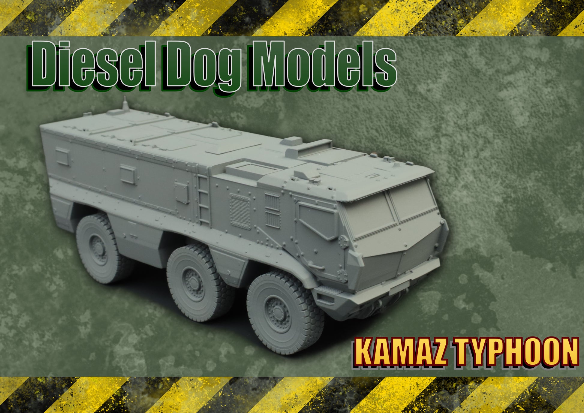 Kamaz Typhoon APC Truck... 1-76 /OO Gauge Scale