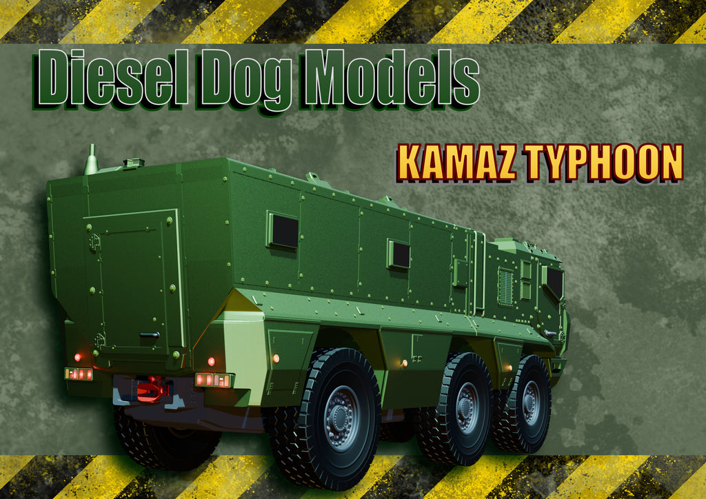 Kamaz Typhoon APC Truck... 1-76 /OO Gauge Scale