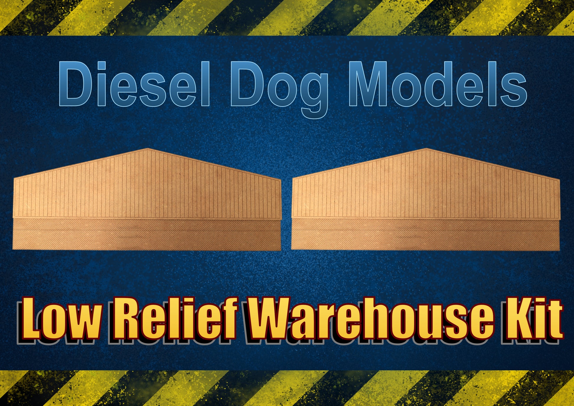 Low Relief Warehouse Kit ... 1/76 - OO Gauge Scale