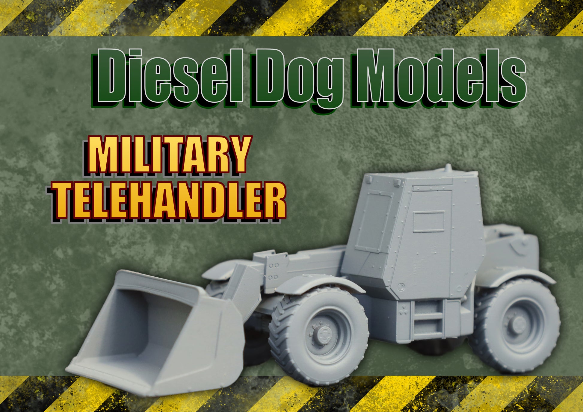 Military Telehandler .... 1/76 - OO Gauge Scale