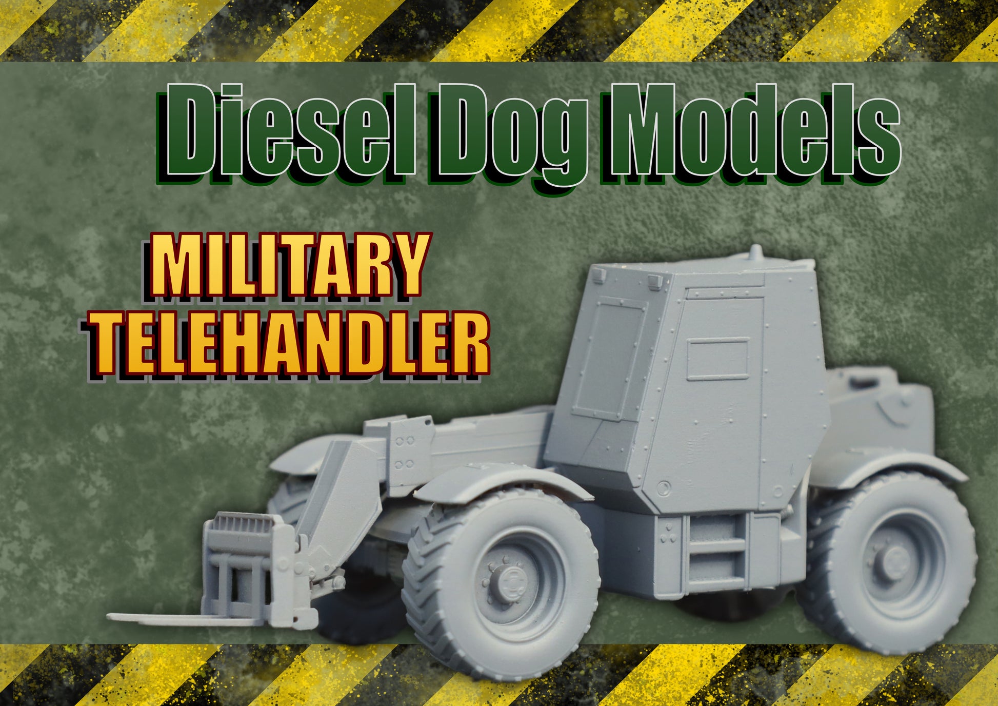 Military Telehandler .... 1/76 - OO Gauge Scale