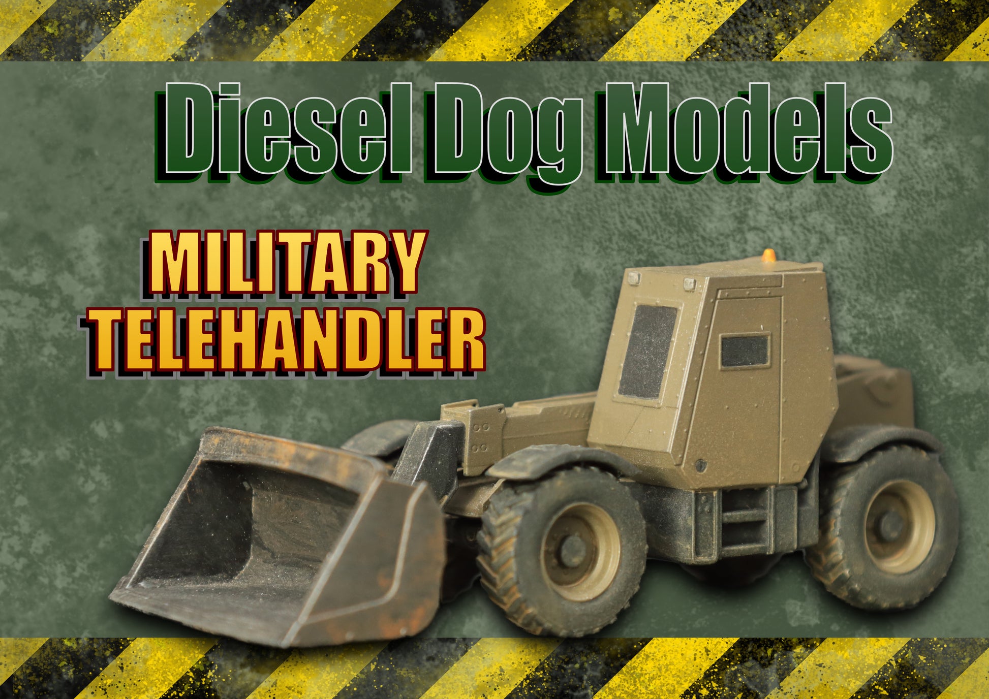 Military Telehandler .... 1/76 - OO Gauge Scale