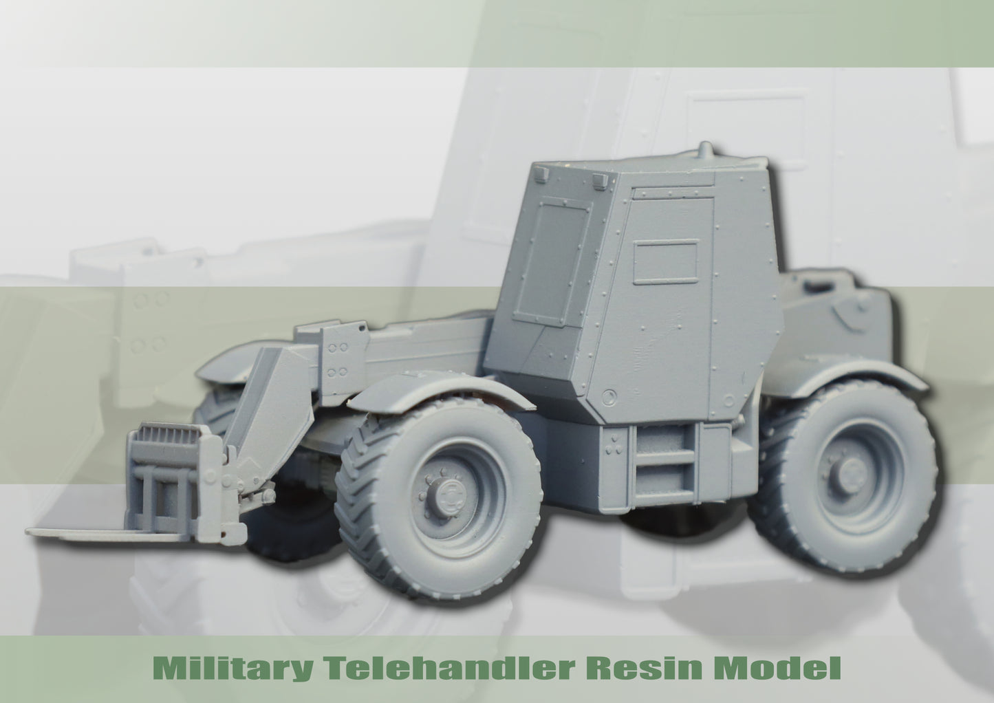 Military Telehandler .... 1/76 - OO Gauge Scale