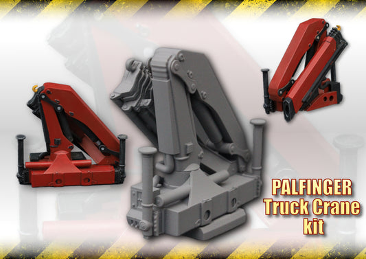 Hiab Palfinger Crane 1/50  Scale
