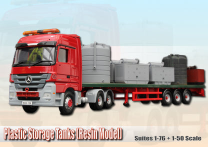 Plastic Storage Tank (Resin Model)- 1-50 Scale