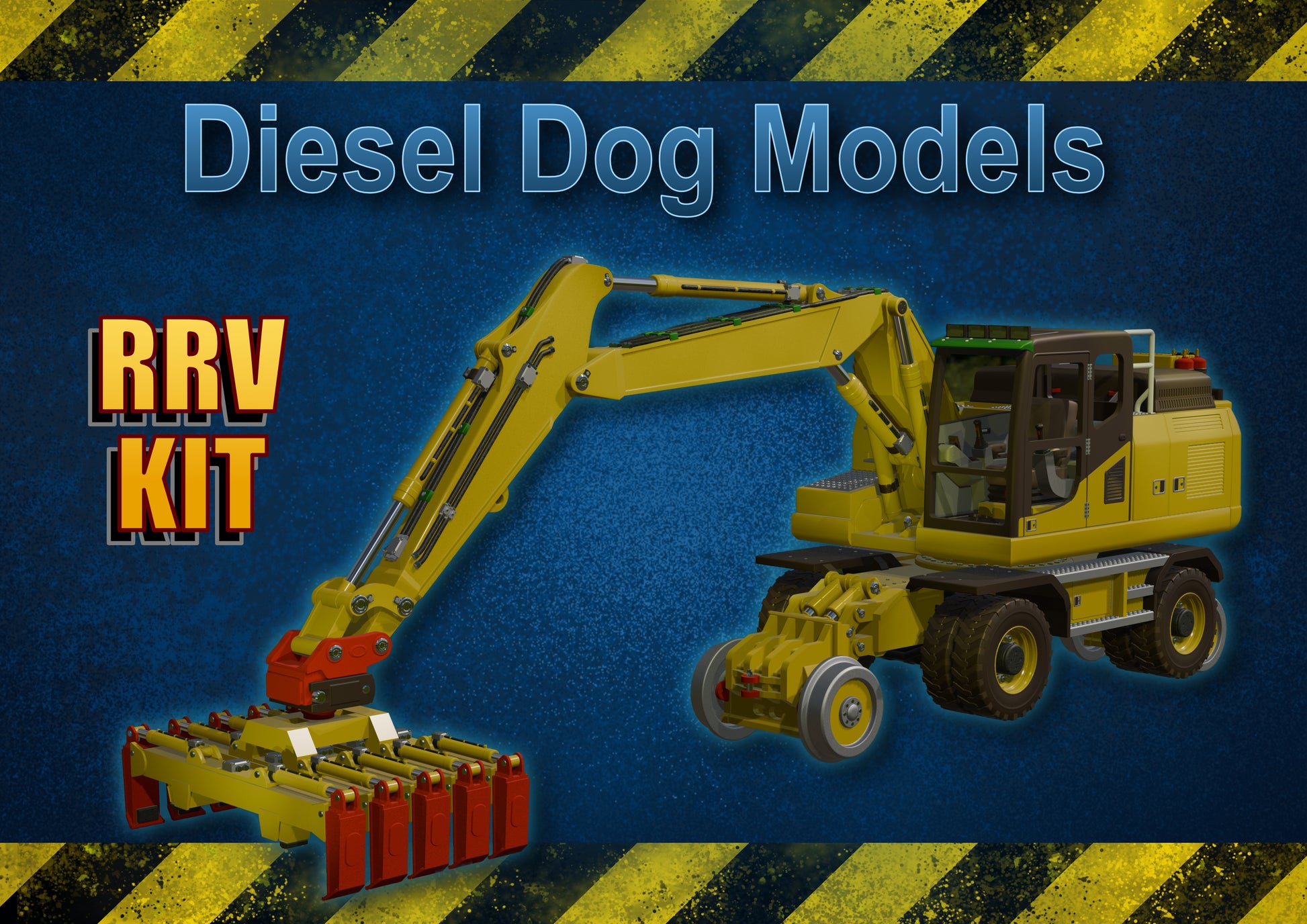 RRV Excavator Kit .. 1-76 / OO Gauge Scale
