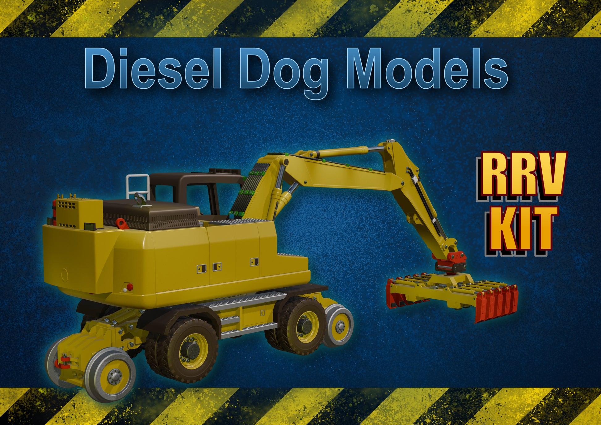 RRV Excavator Kit .. 1-76 / OO Gauge Scale