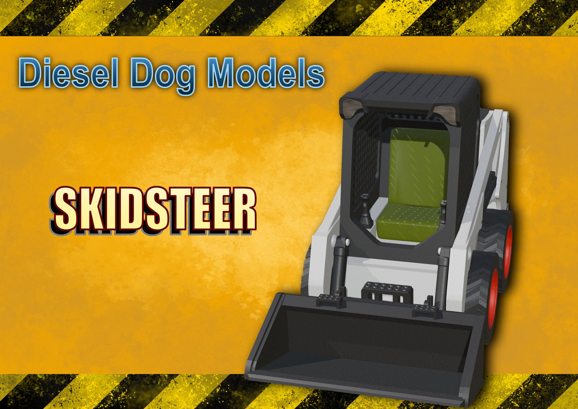 Skid Steer....1/50 - O Gauge Scale