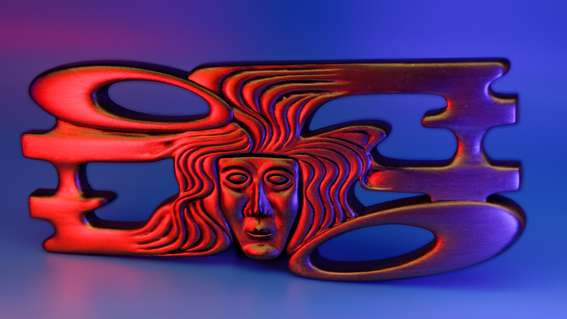 Godspell  Large Wall Hanger (Antique Gold Finish)