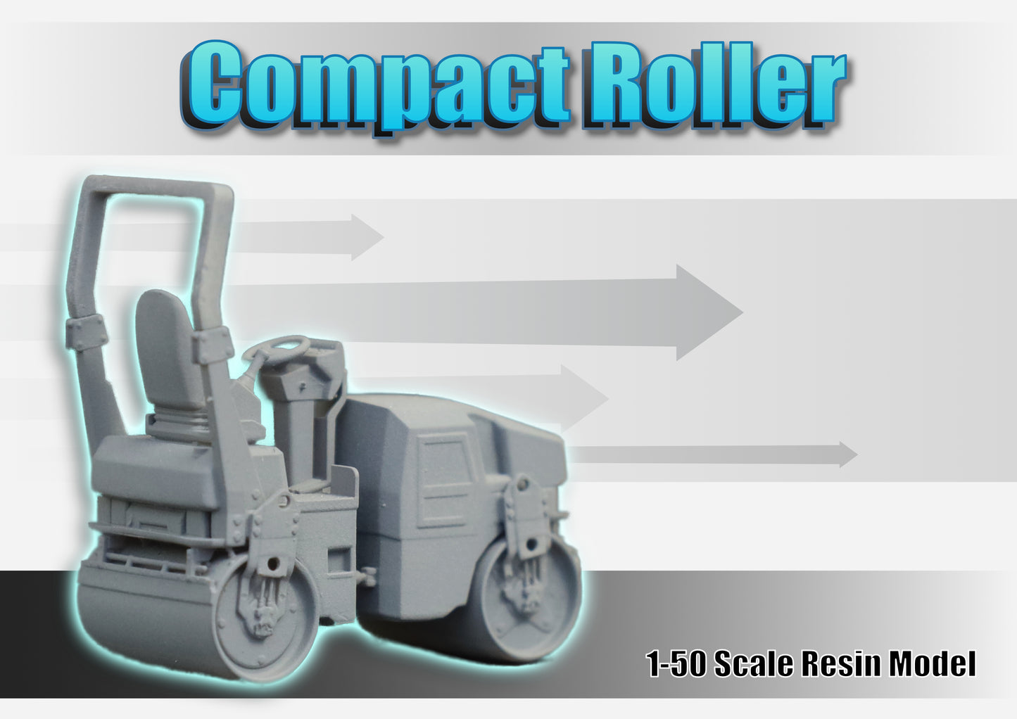 Compactor Road Roller....1/50  Scale