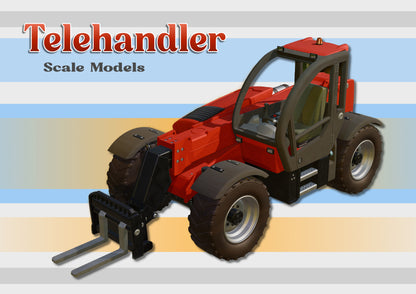 Telehandler Resin Kit....1/50 Scale
